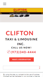 Mobile Screenshot of cliftontaxiservice.com